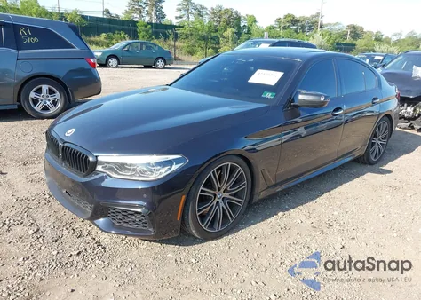 2018 BMW M550I xDrive from USA, damaged, VIN WBAJB9C52JG463712